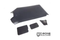 12019 | T-Bone Racing Black Axial Yeti XL Chassis Skid Plate Set