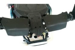 12039 | T-Bone Racing Black Axial Yeti Front RPM V2 Suspension Arm A-Skid Plate Set