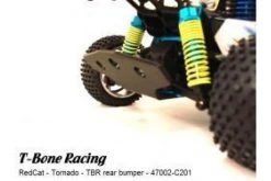 47002 | T-Bone Racing Black HSP Cheetah/Grampus Rear Bumper -T-Bone Racing Sales Store TBO 47002 51 1200x800 1