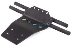 62014 | T-Bone Racing Black Traxxas Slash 4x4 Front XV4 Bumper Kit