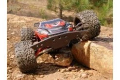 62092 | T-Bone Racing Black Traxxas 1/16 E-Revo Chassis Brace & Wheelie Bar -T-Bone Racing Sales Store TBO 62092 53 1200x800 1