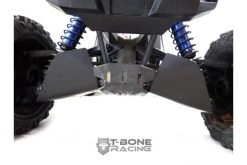 62104 | T-Bone Racing Black Traxxas X-Maxx Front Suspension Arm A-Skid Plate Set -T-Bone Racing Sales Store TBO 62104 56 1200x800 1