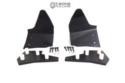 62112 | T-Bone Racing Black Traxxas X-Maxx Rear Suspension Arm A-Skid Plate Set