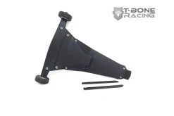 62169 | T-Bone Racing Black Traxxas X-Maxx Rear V4 Bumper & Wheelie Bar