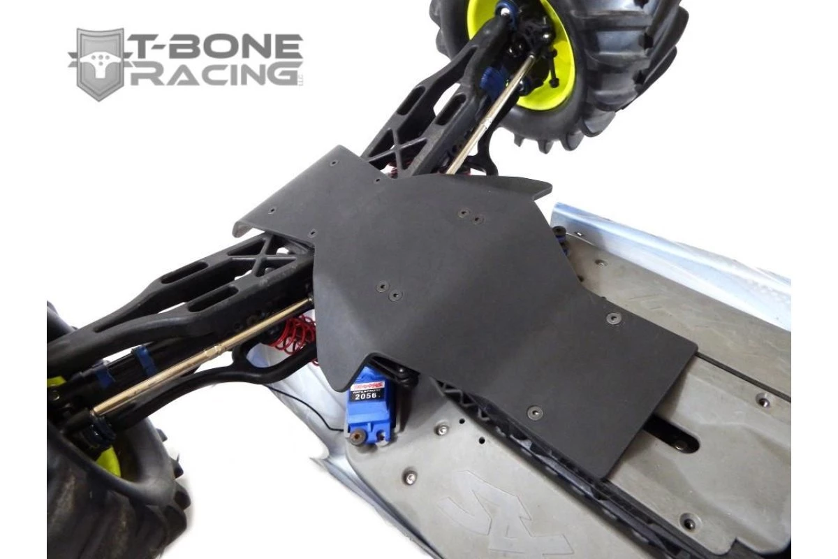 62172 | T-Bone Racing Black Traxxas E-Maxx Front Chassis Brace & Bumper Set 4 62172 | T-Bone Racing Black Traxxas E-Maxx Front Chassis Brace & Bumper Set - Image 2