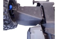 62193 | T-Bone Racing Black Traxxas E-Revo VXL 2.0 Rear Suspension Arm A-Skid Plate Set